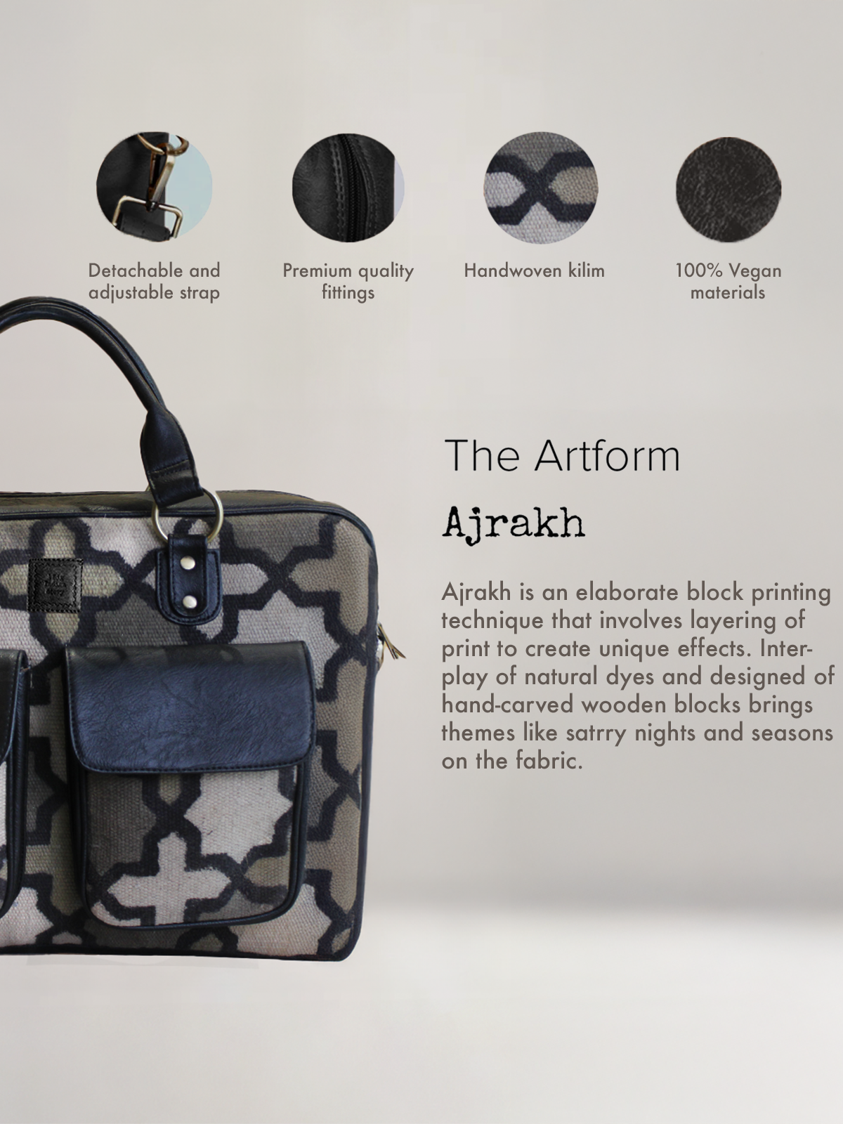 The Ajrakh Laptop Traveller