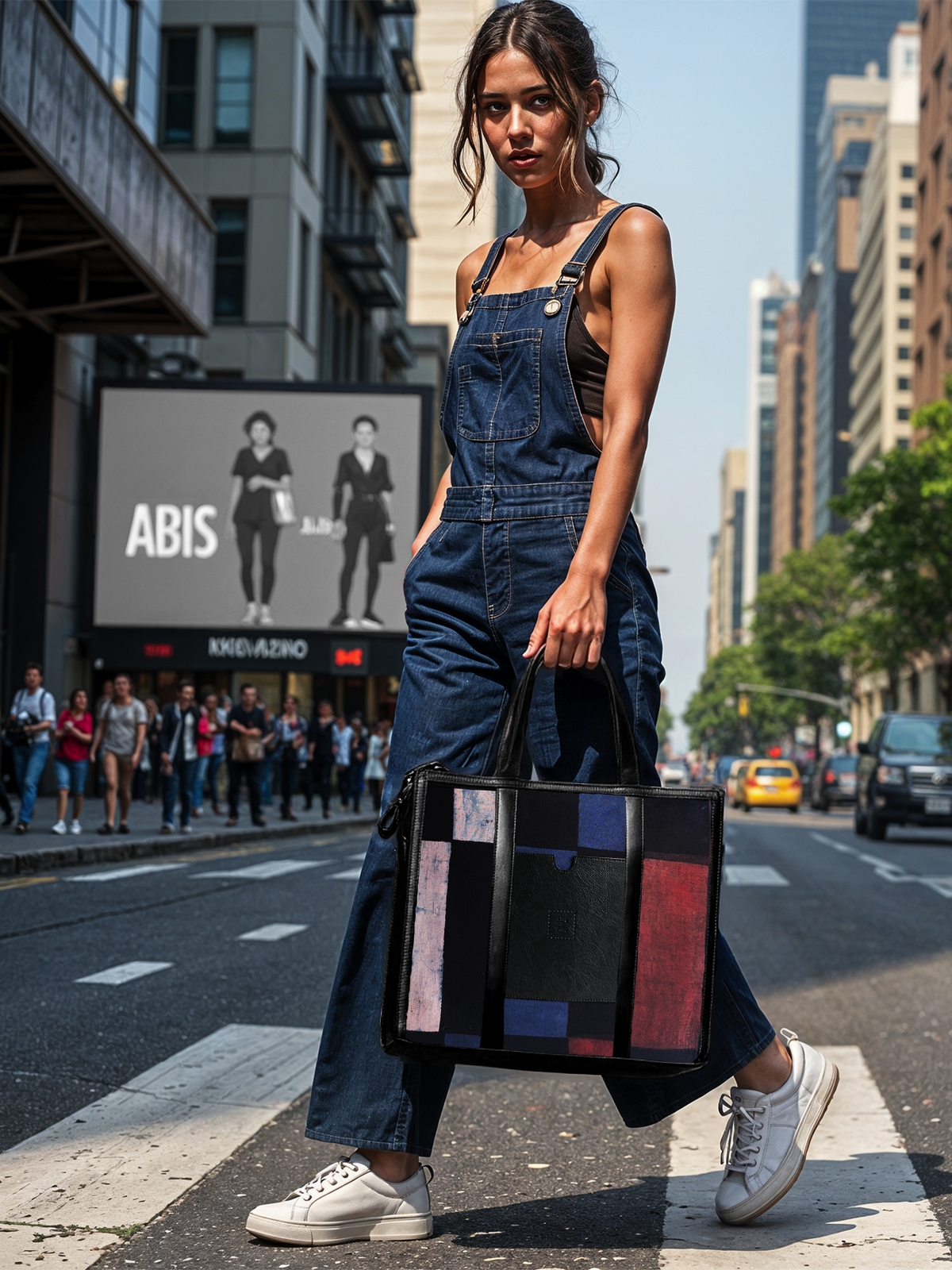 The Urban Ajrakh Tote Black