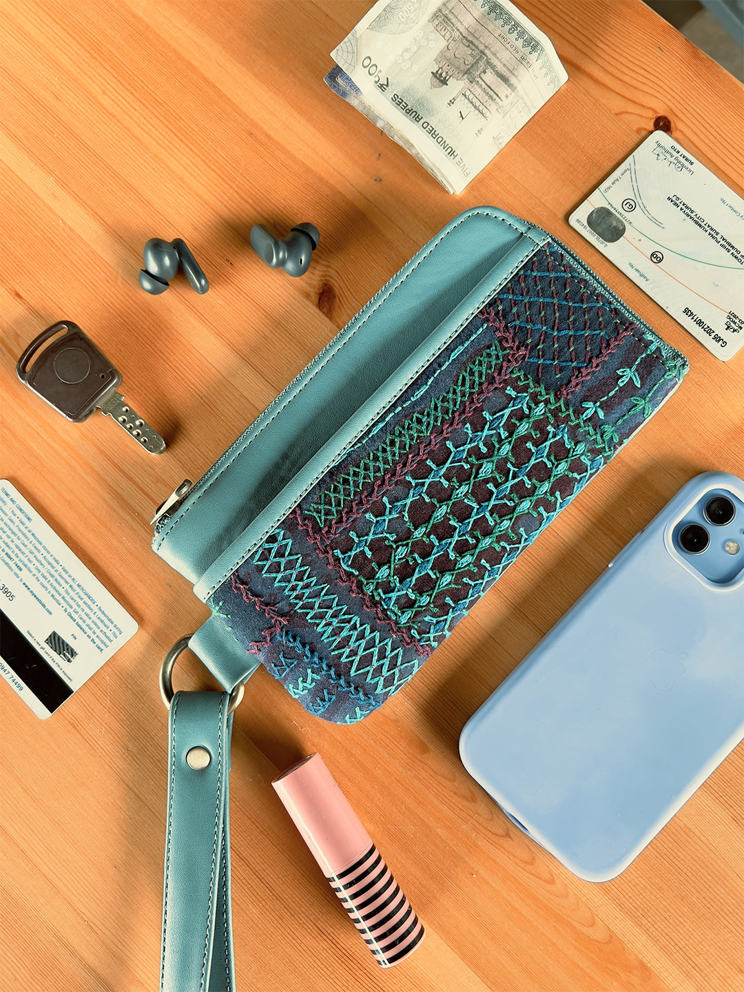 Lambani Wallet - Teal