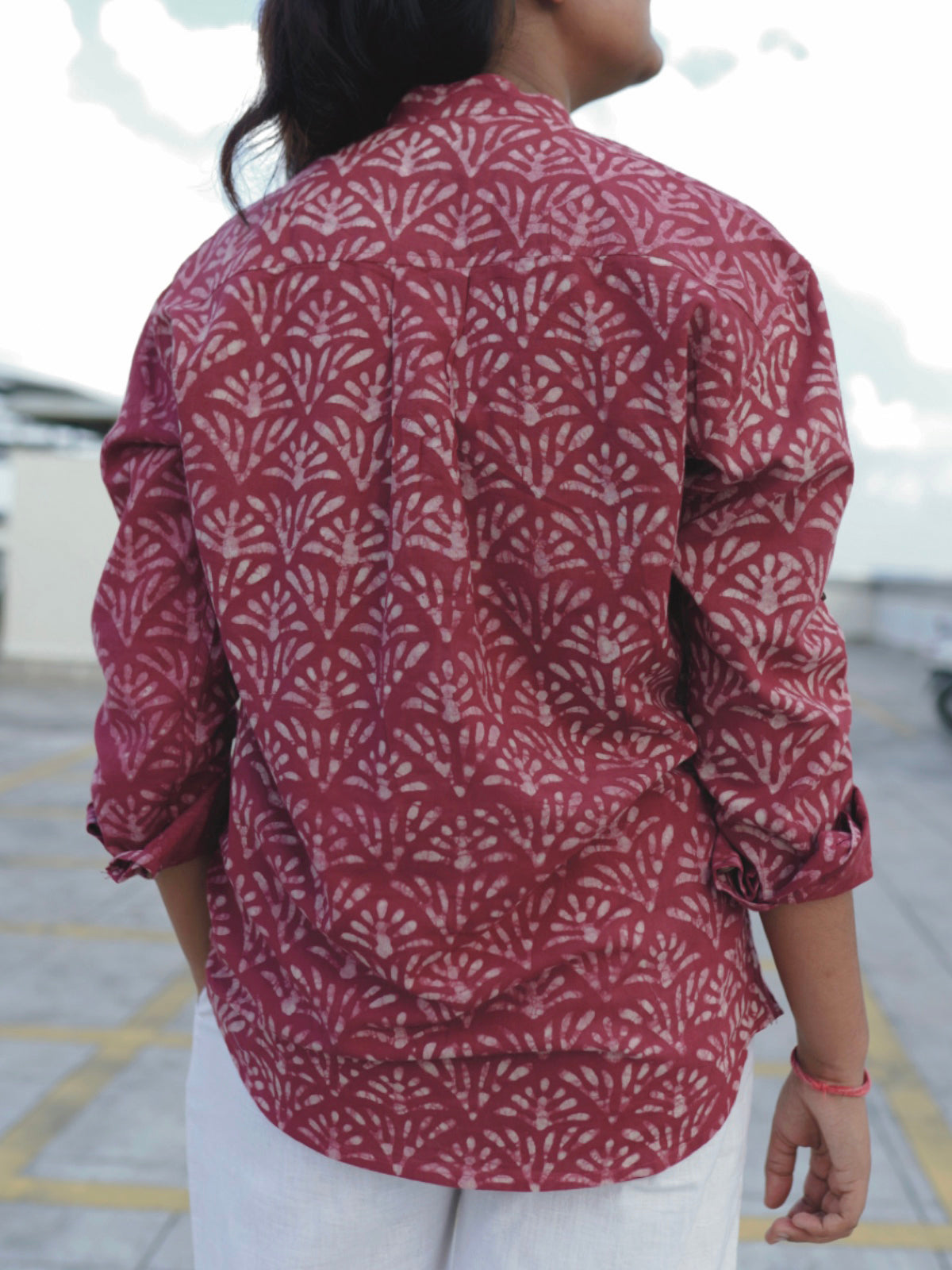 Lotus Print Shirt